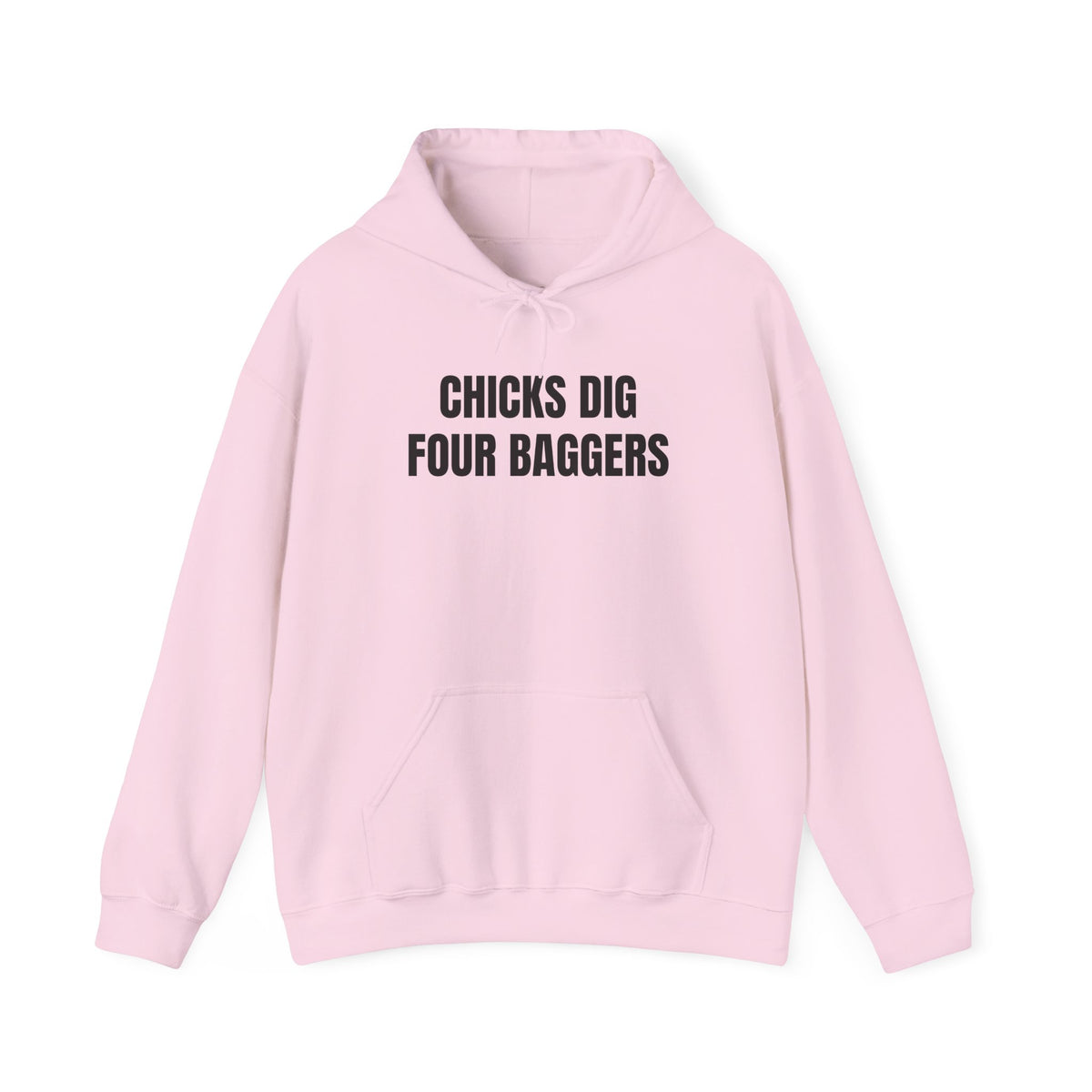 Hot Chicks Dig Four Baggers Hoodie