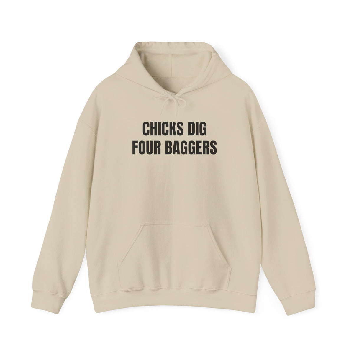 Hot Chicks Dig Four Baggers Hoodie